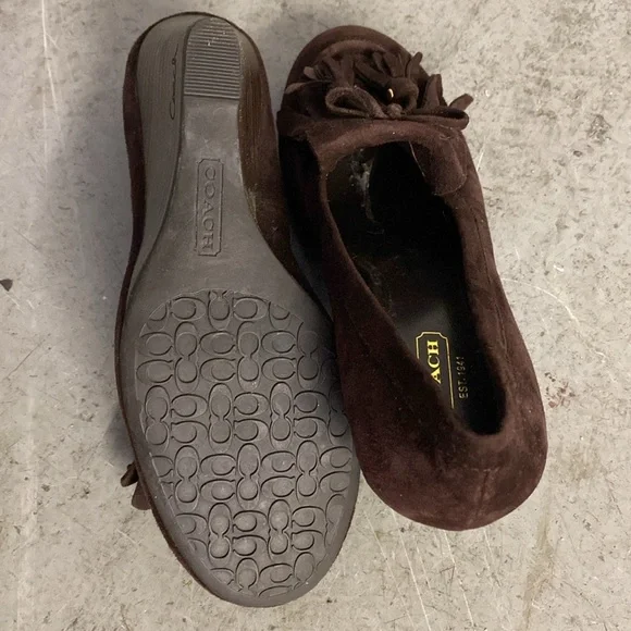 Coach mocassin loafer wedge - Picture 4 of 9